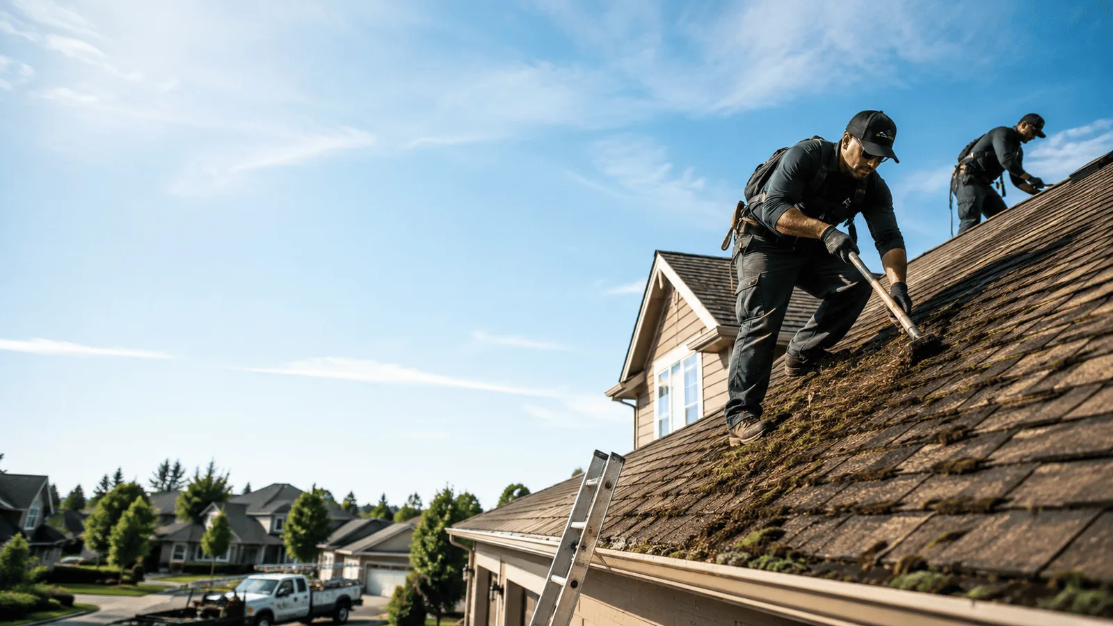 Roof Moss Removal in Wittenberg, WI near me